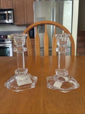 Firth Avenue Crystal LTD 6 inch Candle Sconces